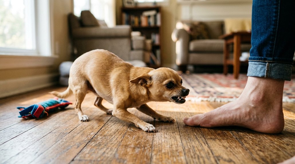 chihuahua ankle biting solutions