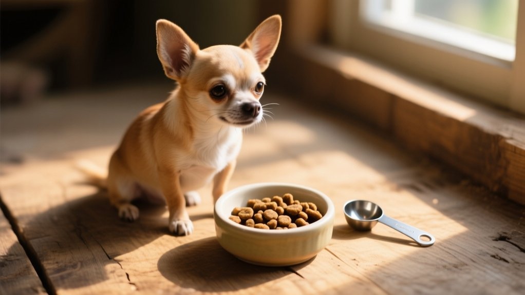 chihuahua daily food portions