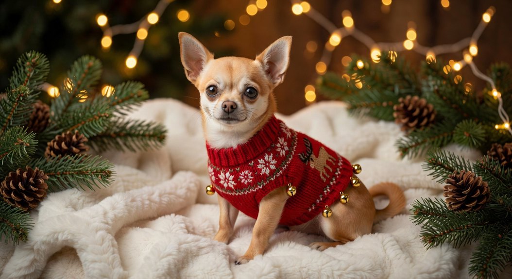 festive sweaters for dogs