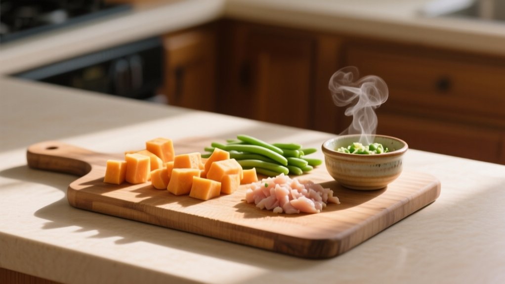 gradual homemade food transition