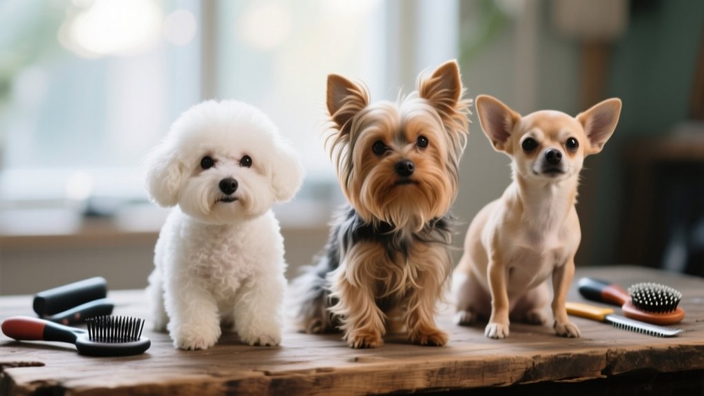 grooming needs vary greatly