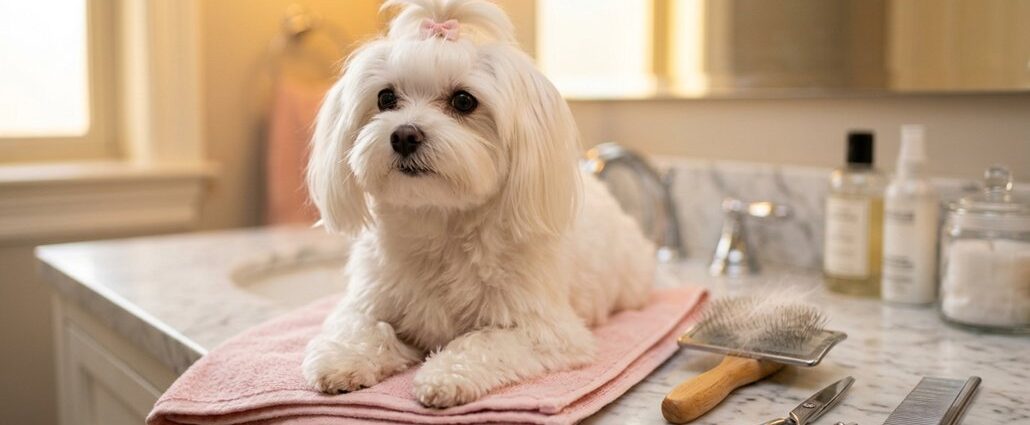 maltese dog grooming tips