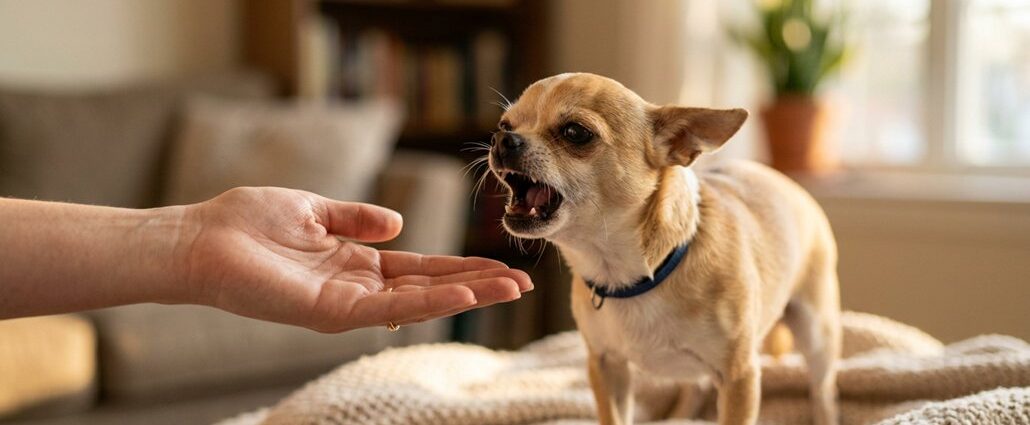 manage small breed aggression
