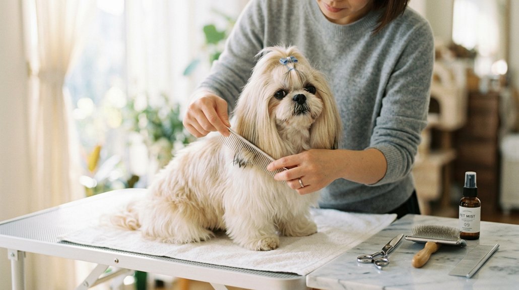 shih tzu grooming tips